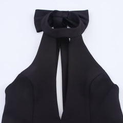 Chic Black Cut - Out Dress