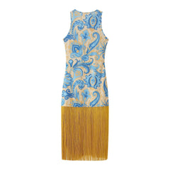 Chic Fringe - Hem Dress