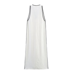 Elegant Long V-Neck Tunic