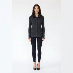 Rose Flower Neck Knitted Cardigan Sweater