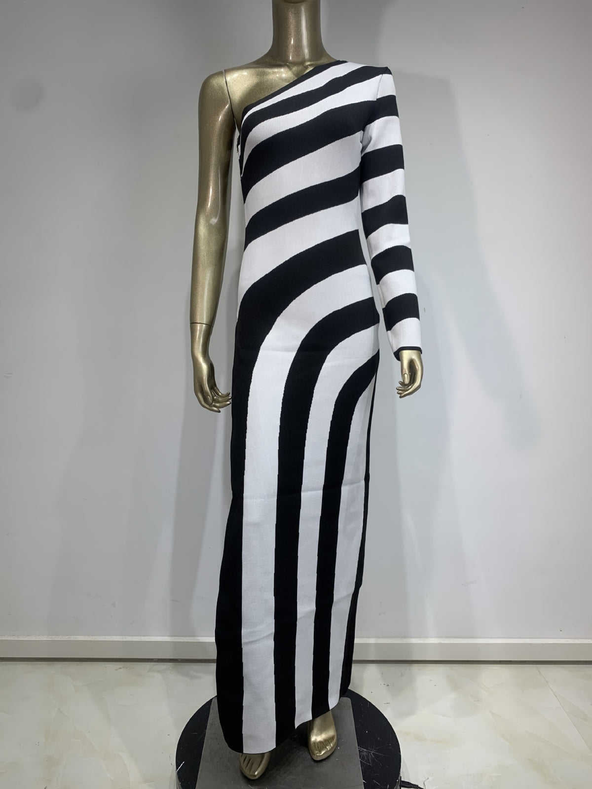 Zebra Print Bandage Party Dress