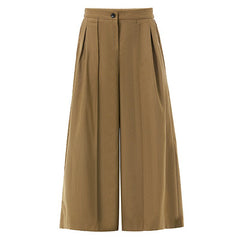 Minimalist Structured Wide-Leg Culottes