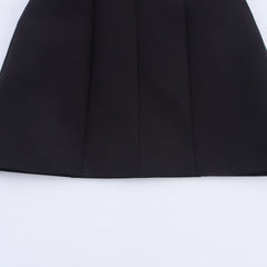 Chic Black Cut - Out Dress