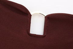 Timeless Chic Strapless Bodycon Dress