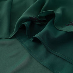 Elegant Floral Print V - Neck Dress