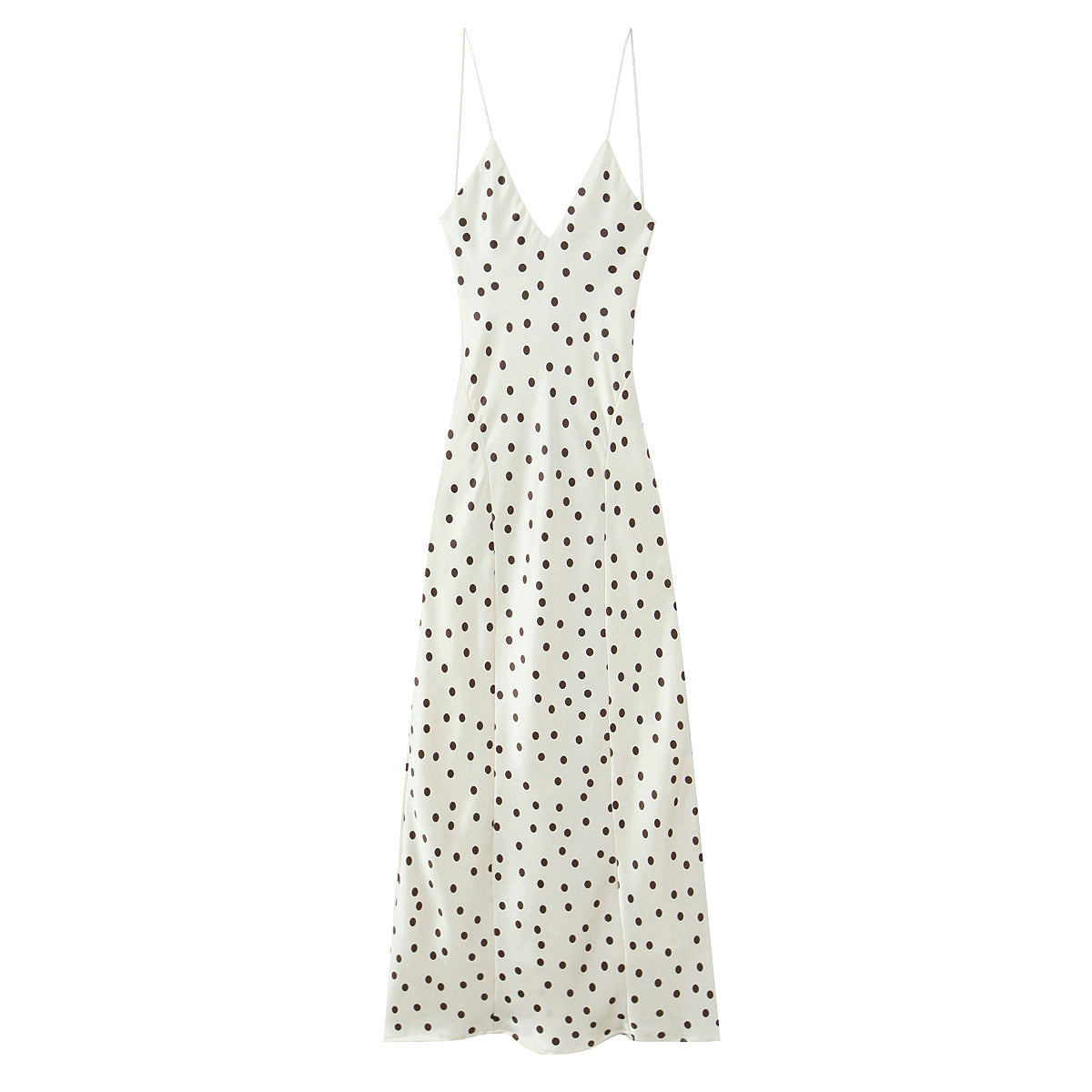 Holiday Polka Dot Maxi Dress