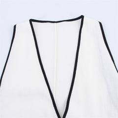 Elegant Long V-Neck Tunic