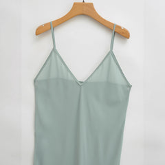 Elegant Pleated Balloon Sleeve Maxi Dress