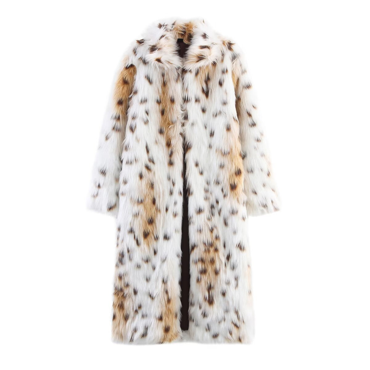 F/W Must-Have Leopard Faux Fur Coat