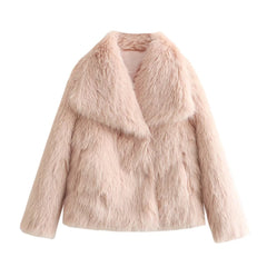 F/W Must-Have Versatile Solid Faux Fur