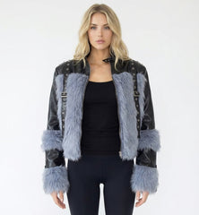 Long Sleeve Buckle Waist Suit Blazer